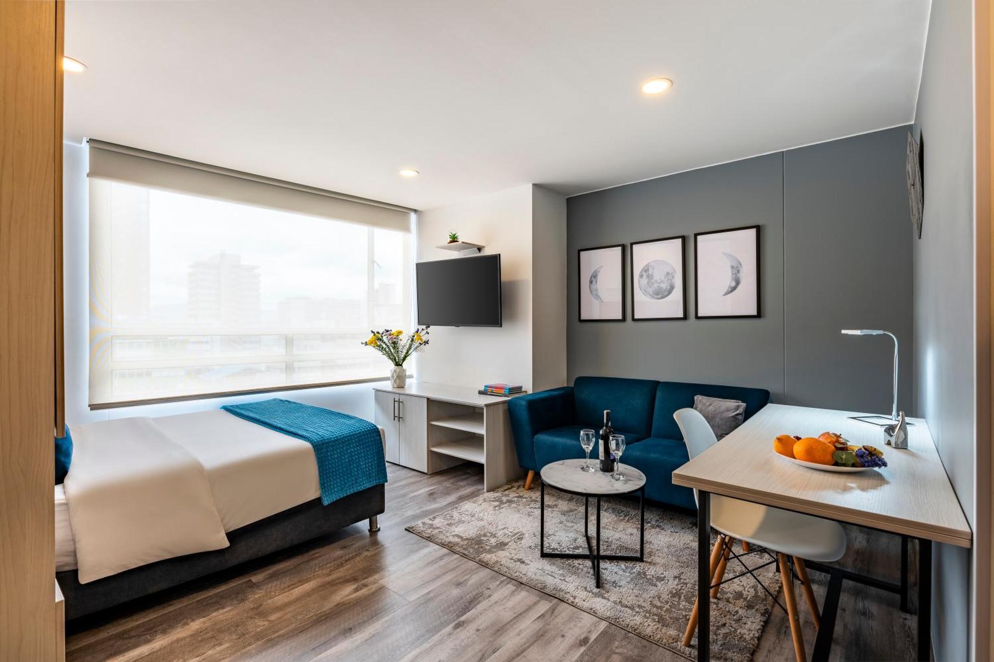 Torre Acqua Lofts - Downtown Bogota公寓 外观 照片